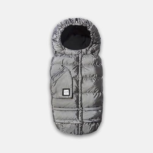 7AM Enfant Stroller Blanket 212 - Adjustable Baby Car Seat Zipped Blanket for Babies Winter, Unisex Multi Purpose Fleece Lined Warm Hooded Toddler Footmuff Water Repellent | (6M - 4T)