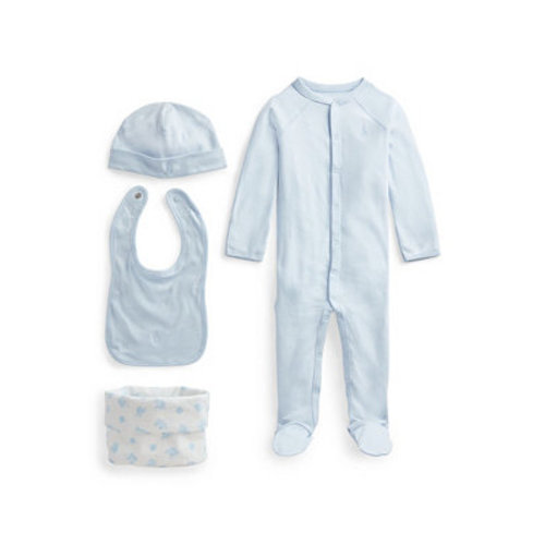 Polo Ralph Lauren Baby Boys or Girls Organic Cotton Gift Set, 4 Piece - Macy'sBack ButtonFilter Button