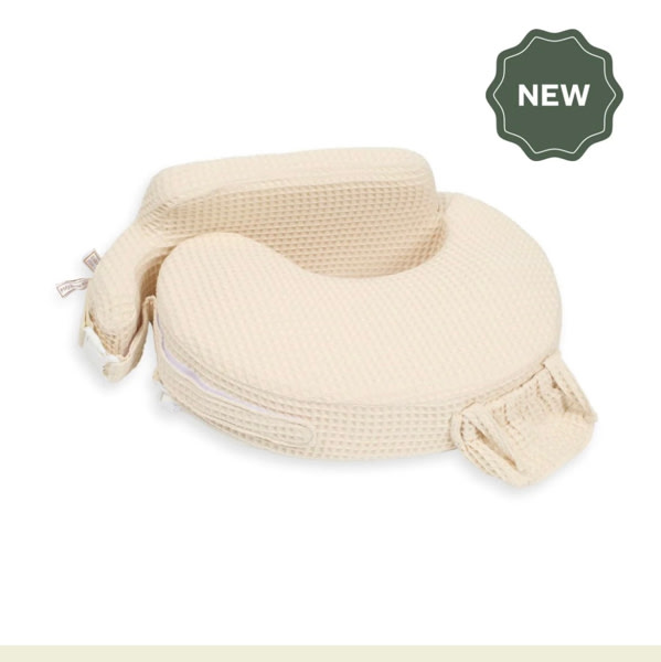 My Brest Friend Super Deluxe Nursing Pillow in Oatmeal Waffle