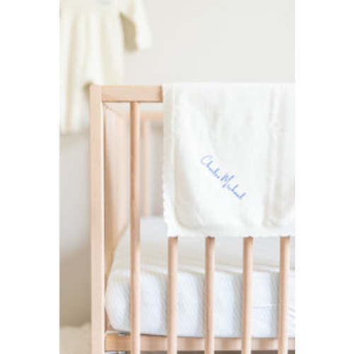 Shop Welcome Baby Blanket CREAM Newborn Gift | Cygnet Living