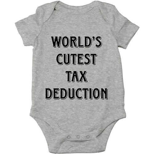 World's Cutest Tax Deduction Onesie