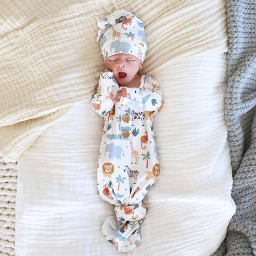 Printed Knot Gowns for Boys | Best Sellers