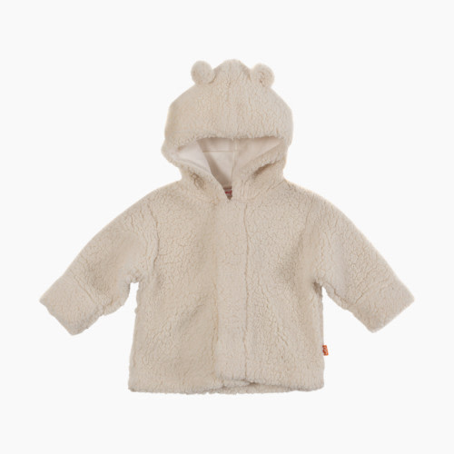 Magnetic Me Fleece Jacket - Cream, 6-12 M