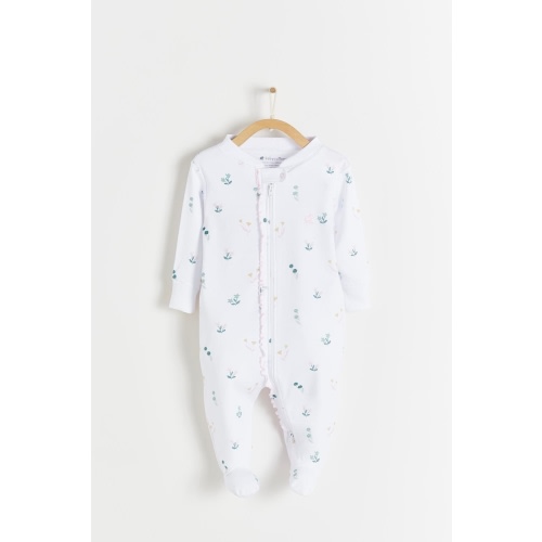 Mila Zip Footed Pajama