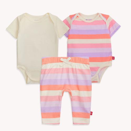 pink shades away cloudstretch™ magnetic bodysuit + pants | 3 set – Magnetic Me