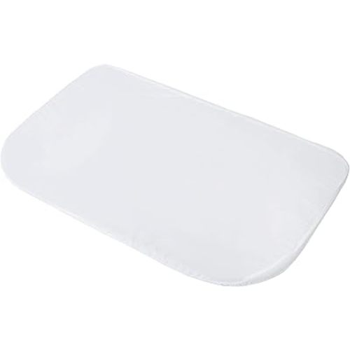 Baby Delight Universal Bassinet Cotton Sheet | Fitted Sheet | White