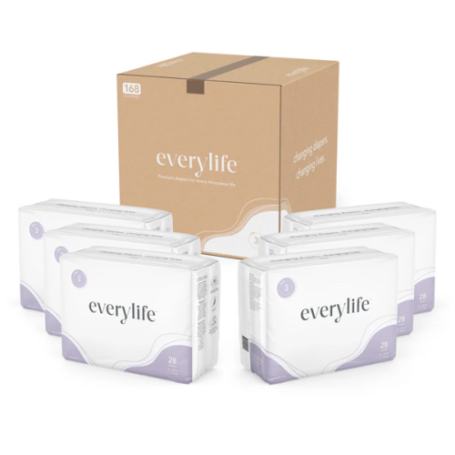 EveryLife Diapers - Size 3 (16-28 lbs)