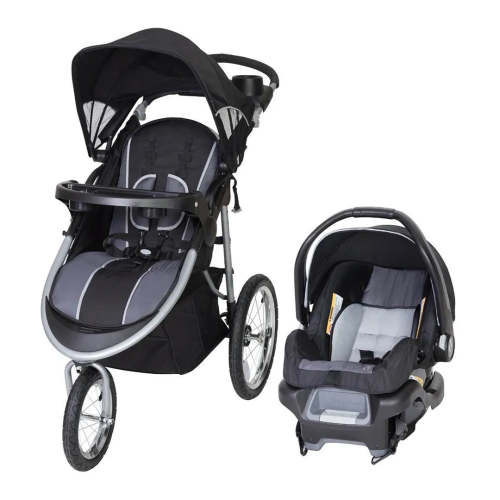 Pathway 35 Jogger Travel System with Ally 35 Infant Car Seat - Optic Grey (See Description)