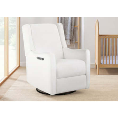 Mercer Electronic Power Recliner and Swivel Glider with USB-A and Type-C Ports in Stain-Resistant Performance Fabric