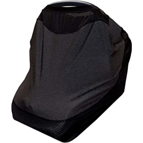 Boppy 4 and More Multi-use Cover, Charcoal, Quick-dry UPF 50+ Knit and Breathable Mesh, Versatile for Car Seat Canopy, Nursing Cover, Infant Strollers, Shopping Carts, Highchairs and More