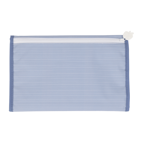 The Changing Pad- Navy Mini Stripe