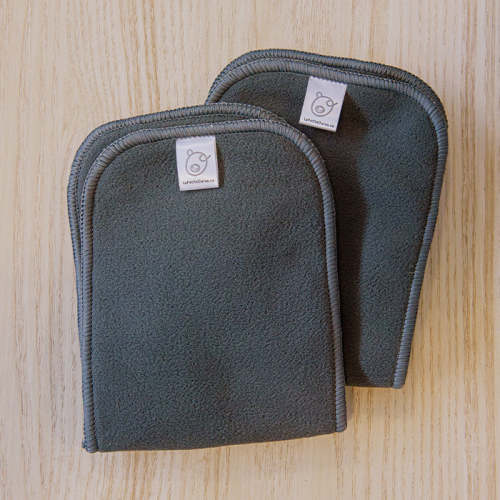 Bamboo Cloth Diaper Insert - dark gray – La Petite Ourse