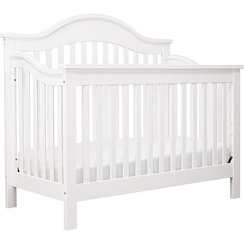 DaVinci Jayden 4-in-1 Convertible Crib in White, Greenguard Gold Certified