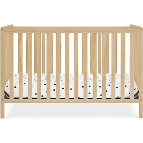 Delta Children Heartland 4-in-1 Convertible Crib, Natural
