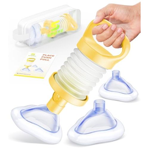 SFEIXE Life-Saving Choking Rescue Device, FSA/HSA Eligible Anti Choking Device, Portable Airway Suction for Adults, Kids, Seniors, Infants, Home Car Travel Emergency