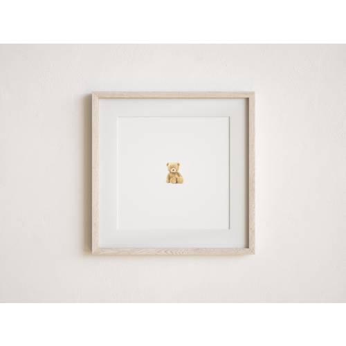 Small Teddy Bear Watercolor Painting Print