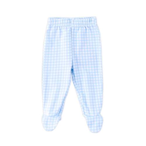 Gingham Footed Pants