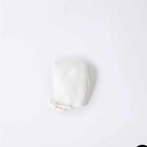 KNIT BONNET - Light ecru | ZARA United States