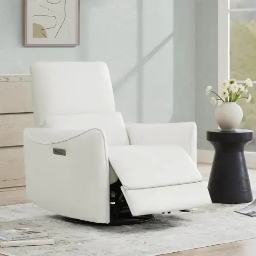 Rocker | Tracee Power Swivel Nursery Glider Recliner