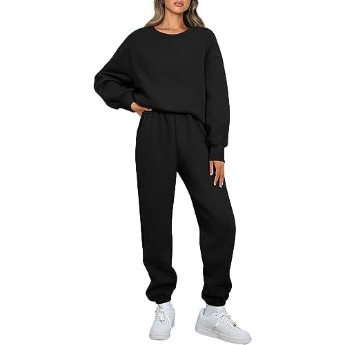AUTOMET Womens 2 Piece Sweatsuit Lounge Set