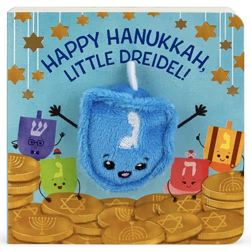 Happy Hanukkah, Little Dreidel (Finger Puppet Board Book) (Children's Interactive Finger Puppet Board Book)