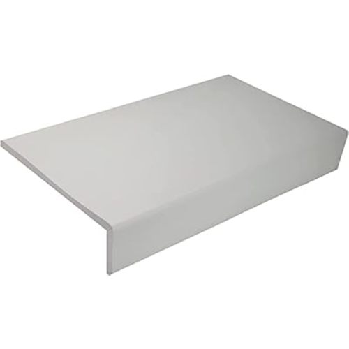 Kidkusion Soft Seat Edge Cushion | Made in USA | 108" | Taupe | Fireplace Cushion and Hearth Pad