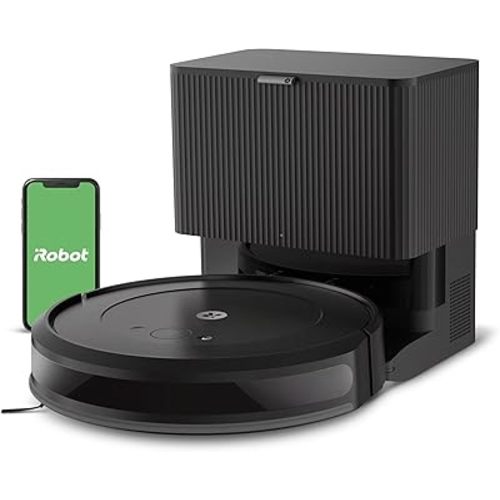 iRobot Roomba® Vac 2 Essential Robot + AutoEmpty™ Dock (Q0520) - Self-Empty for 60 Days, Powerful Suction, Alexa, Quieter Cleaning Mode, Multi-Surface Cleaning, Smart Navigation Cleans in Neat Rows