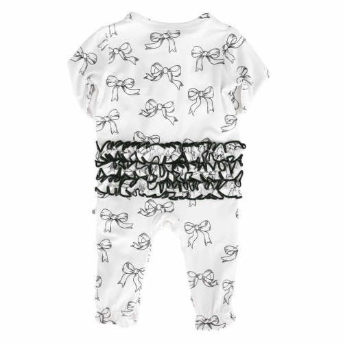 Coquette Cutie Ruffle Zipper Footie | CL x Emily Travis