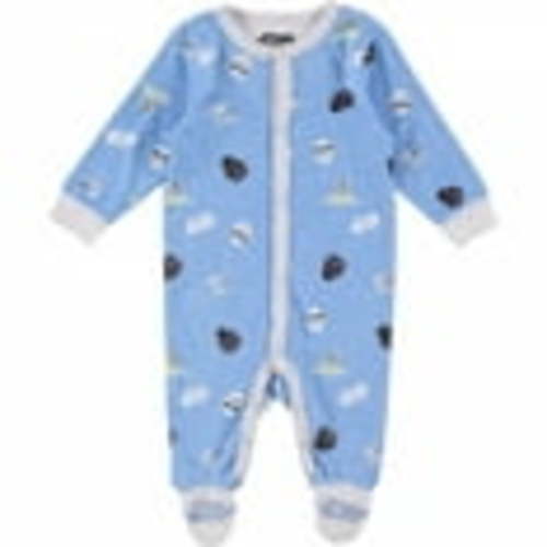 Star Wars Original Trilogy Cute Characters Sleep and Play Footed Pajamas-6-9 Months