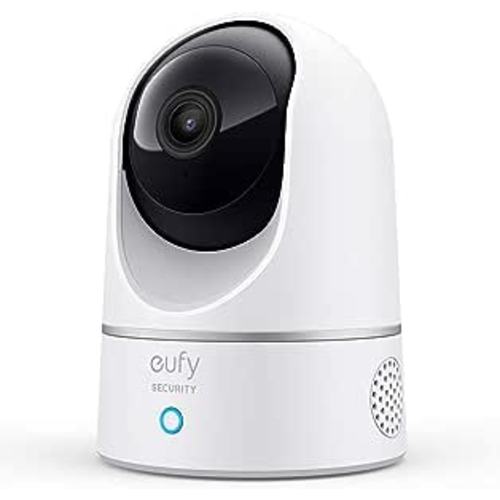 Amazon.com : eufy Security Indoor Cam E220, Pan & Tilt, Indoor Security Camera, 2K - 3 MP Wi-Fi Plug-in, Voice Assistant Compatibility, Night Vision, Motion Tracking, HomeBase 3 Compatible, Motion Only Alert : Electronics