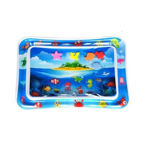 Aidoshy Water Mat for Baby,Tummy Time Mat, Inflatable Sensory Mat, Infants and Toddlers 3 to 12 Months Promote Development Toys for Baby Girl Boy Gifts