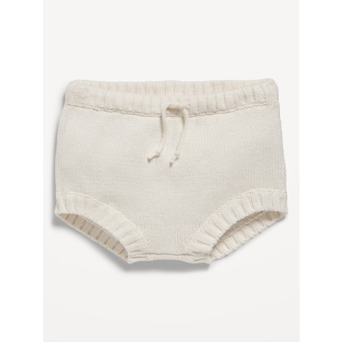 Sweater-Knit Organic-Cotton Bloomer Shorts for Baby