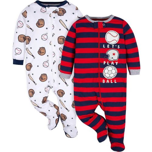 Gerber Baby Boys' 2-Pack Sleep N Play