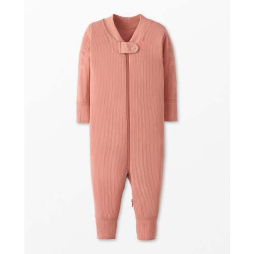 Baby Ribbed 2-Way Zip Sleeper | Hanna Andersson