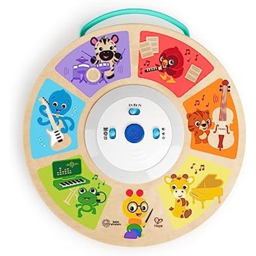 Baby Einstein Cal's Smart Sounds Symphony Magic Touch Wooden Electronic Activity Toy, Ages 6 Months +