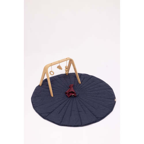 Jacarina/Grackle - Linen Quilted Playmat – WildBird