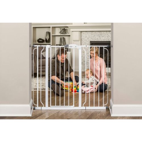 Regalo Extra Tall Wide Span Metal Walk Through Baby Gate