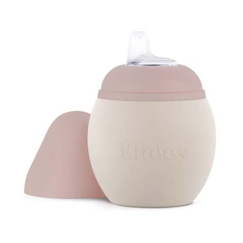 Bubble Élhée: "Light and Unbreakable" Sand/Blush training cup