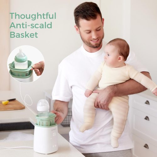 6-in-1 Fast Baby Bottle Warmer - White - No Size