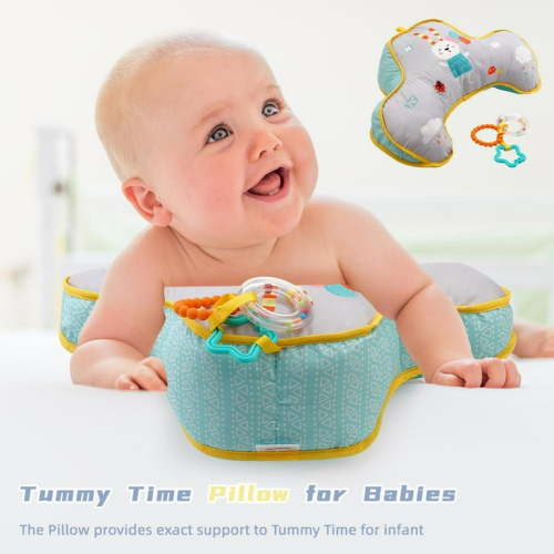 SSKFHGI Toys Baby Tummy Time Pillow Enables Easier Development Easier Parenting N W