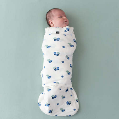 *NEEDED NEWBORN ITEM* Sleep Bag Swaddler in Blueberry- Size XS