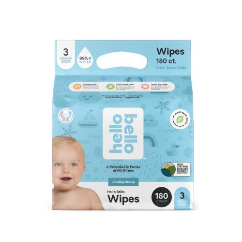 Baby Wipes (180-count)