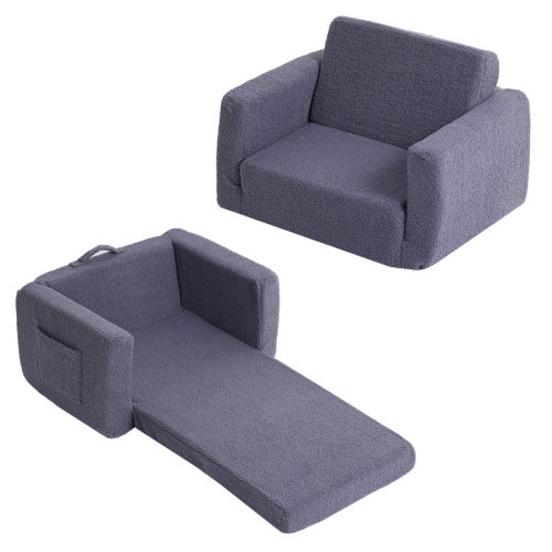 Isabelle & Max™ Kids Sofa, 2 In 1 Kids Fold Out Chair Convertible Sofa To Lounger & Reviews | Wayfair