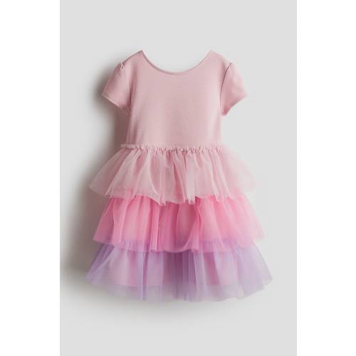 DRESS WITH FLARED SKIRT