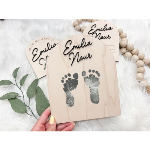 Birth Announcement Sign for Hospital Arch Baby Announcement - Etsy