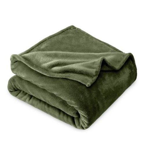 Cypress Microplush Throw Fleece Blanket by Bare Home
