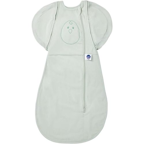 Nested Bean Air 6-in-1 Adaptable Baby Sleep Sack – Comfort & Safety for Natural Sleep, Preferred Arm Position Reduces Startle Reflex, Better Sleep for Baby, NB (7-13lbs) Sage