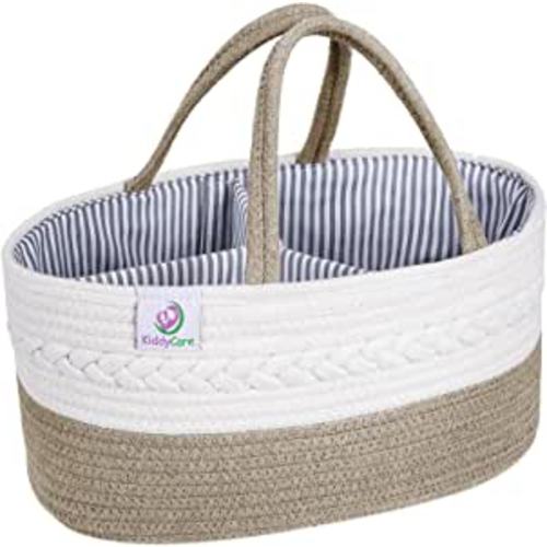 KiddyCare Baby Diaper Caddy Organizer Natural Plus Size : Amazon.ca: Baby