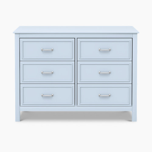 daVinci Charlie 6-Drawer Double Dresser - Powder Blue