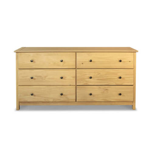 Shaker 6-Drawer Dresser – GrainWood Furniture